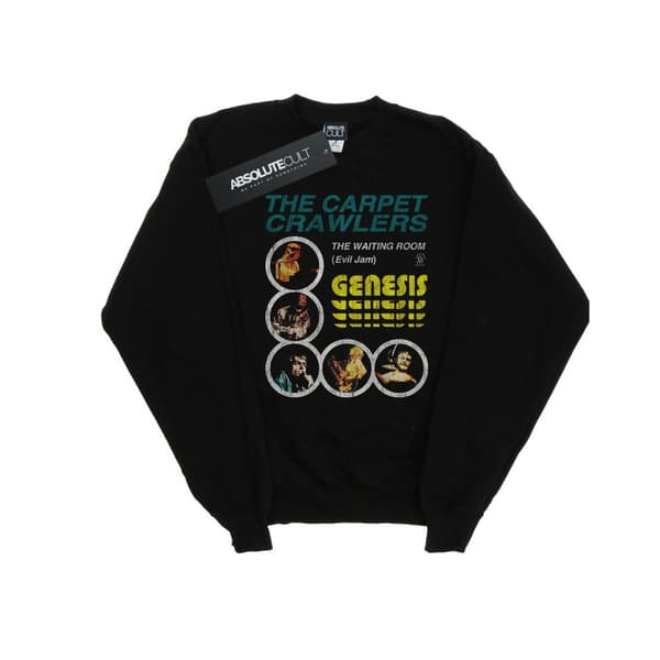 Genesis Boys The Carpet Crawlers Sweatshirt Black 7-8 Years