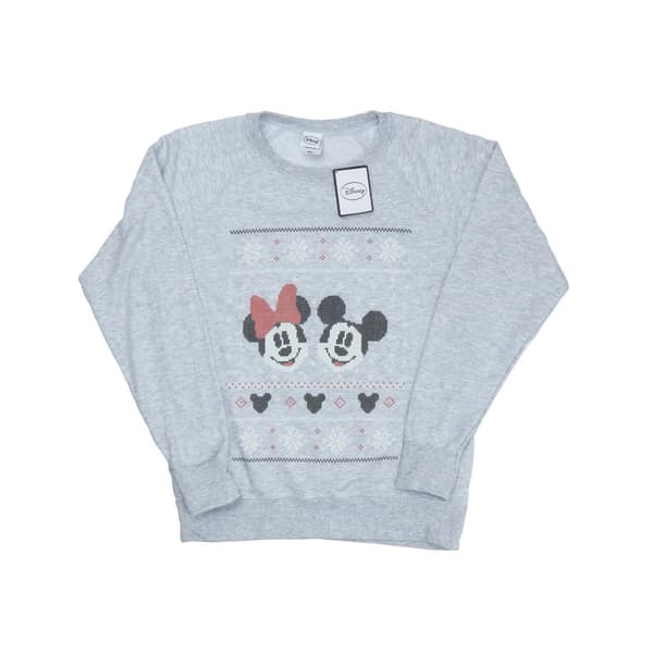 Disney Dam/Tjej Musse Pigg Jul Sweatshirt