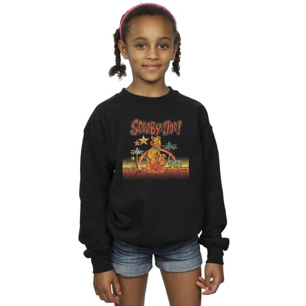 Scooby Doo Girls Palm Trees Sweatshirt