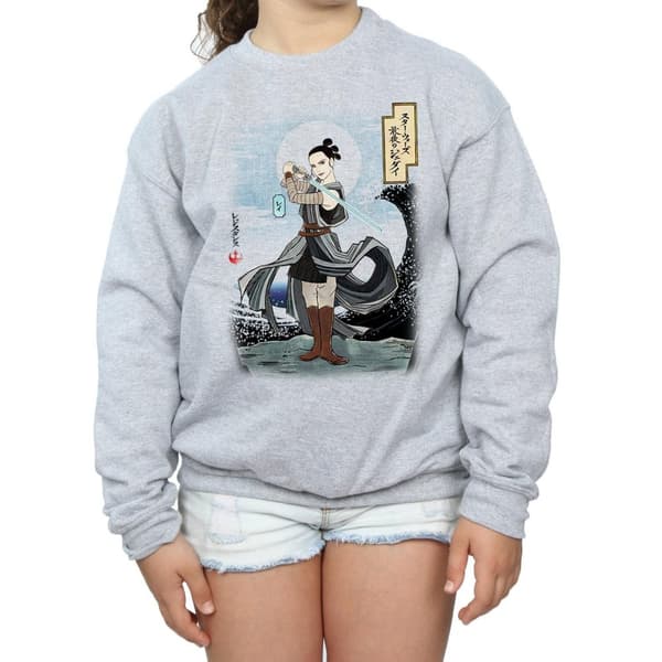 Star Wars Japansk Rey-tröja från The Last Jedi för flickor