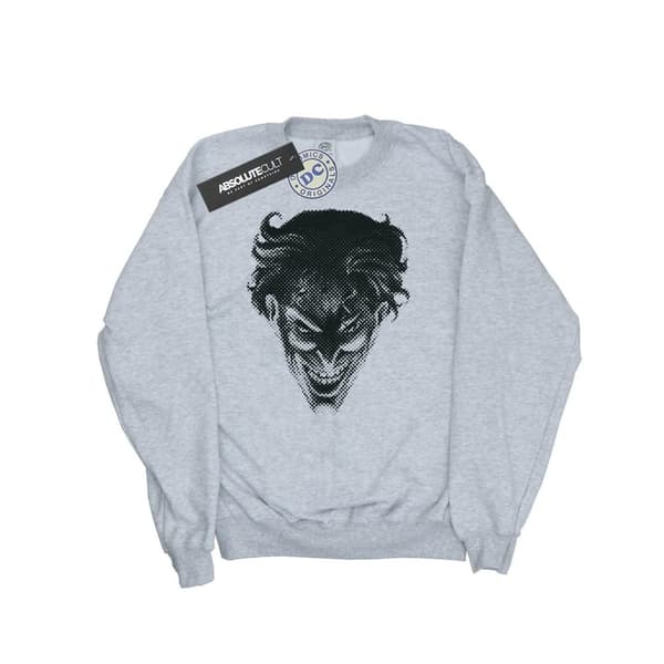 DC Comics Dam/Tjej The Joker Spot Face Sweatshirt