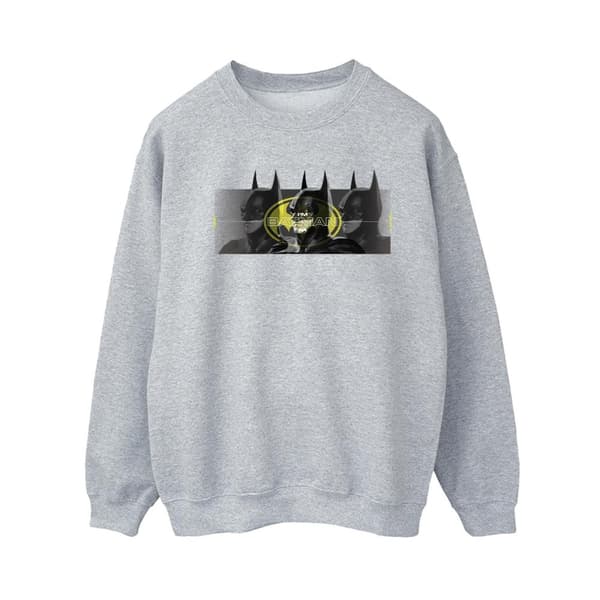 DC Comics Dam/Tjej The Flash Batman Portraits Sweatshirt Sports Grey XL