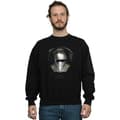 Miniatyrbilde 2 av 3: Star Wars Mens The Mandalorian Dark Helmet Sweatshirt