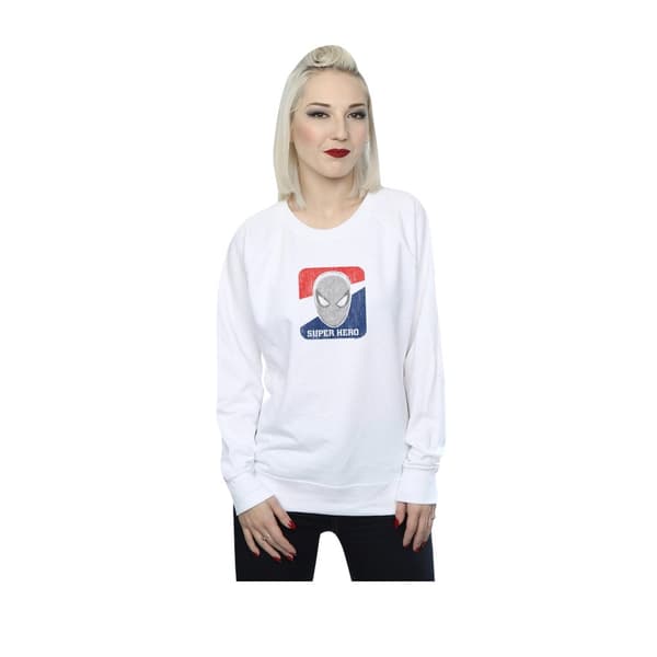 Marvel Dam/Tjej Spider-Man Superhero Sport Sweatshirt