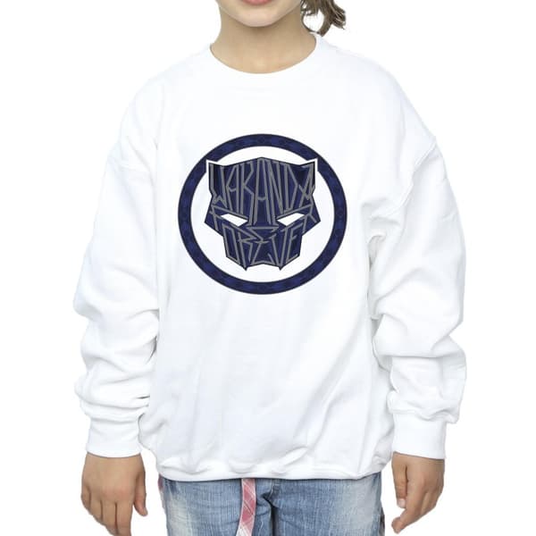 Marvel Girls Wakanda Forever Tribal Icon Sweatshirt