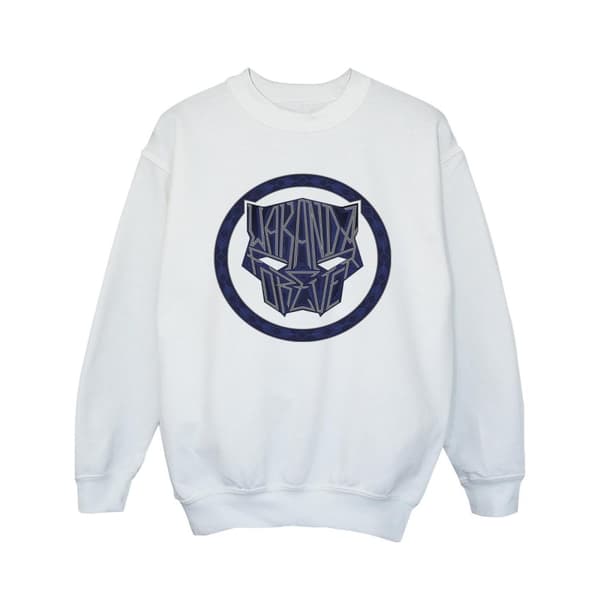 Marvel Girls Wakanda Forever Tribal Icon Sweatshirt