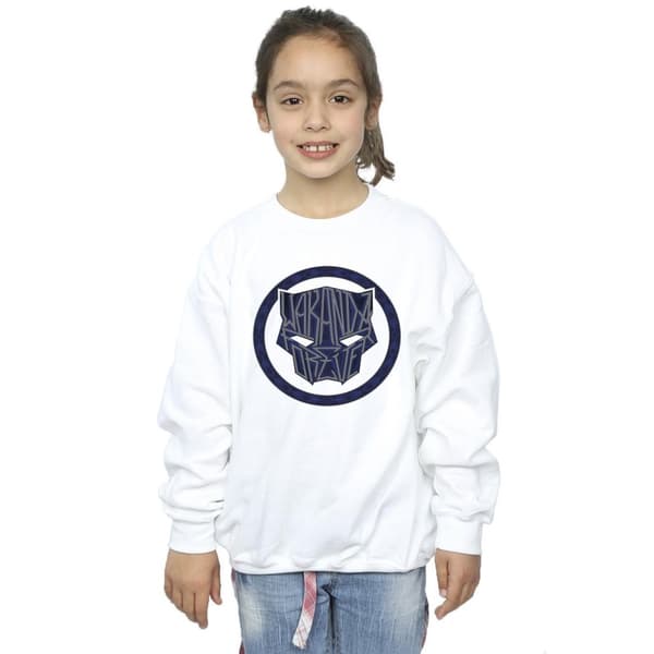 Marvel Girls Wakanda Forever Tribal Icon Sweatshirt