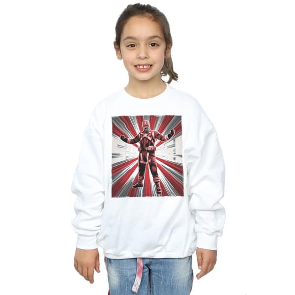 Marvel Girls Black Widow Movie Red Sparrow Fits Sweatshirt