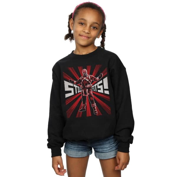 Marvel Girls Black Widow Movie Red Sparrow Fits Sweatshirt