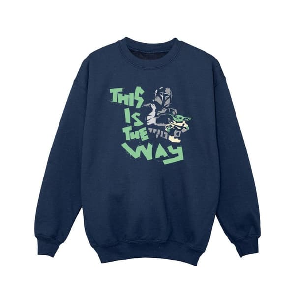 Star Wars Girls The Mandalorian This Is The Way Duo Sweatshirt