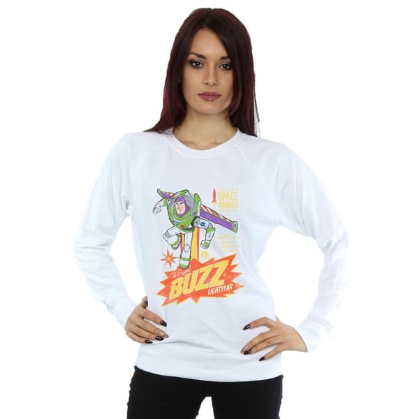 Disney Womens/Ladies Toy Story 4 The Original Buzz Lightyear Sweatshirt