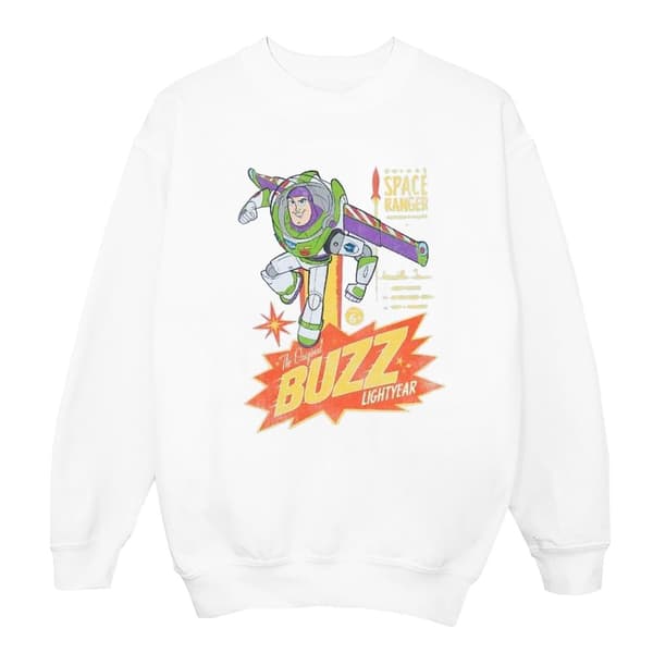 Disney Womens/Ladies Toy Story 4 The Original Buzz Lightyear Sweatshirt