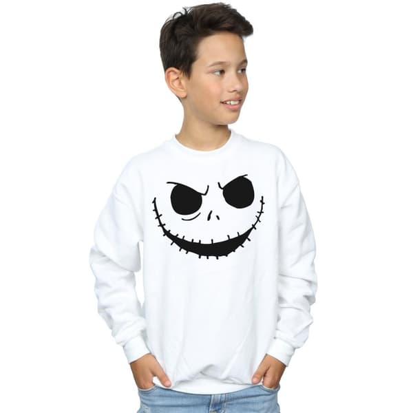 Disney Boys Nightmare Before Christmas Jack´s Face Bold Sweatshirt