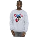 Miniatyrbilde 2 av 3: Disney Mens Mickey Mouse Goal Striker Pose Sweatshirt