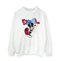 Miniatyrbilde 1 av 3: Disney Mens Mickey Mouse Goal Striker Pose Sweatshirt
