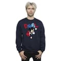 Miniatyrbilde 2 av 3: Disney Mens Mickey Mouse Goal Striker Pose Sweatshirt
