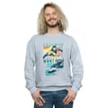 Miniatyrbilde 2 av 3: DC Comics Mens Aquaman Character Tiles Sweatshirt