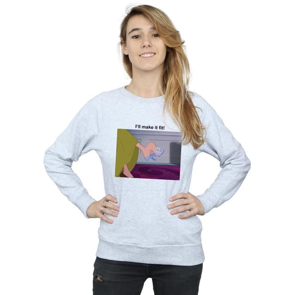 Disney Princess Dam/Tjej I´ll Make It Fit Sweatshirt