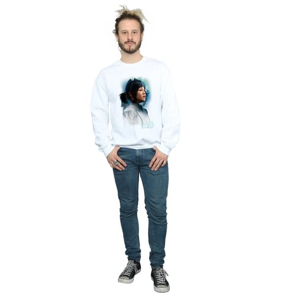 Star Wars Mens The Last Jedi Rose Tico Brushed Sweatshirt