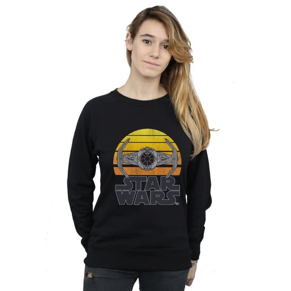 Star Wars Womens/Ladies Sunset TIE Fighter Sweatshirt