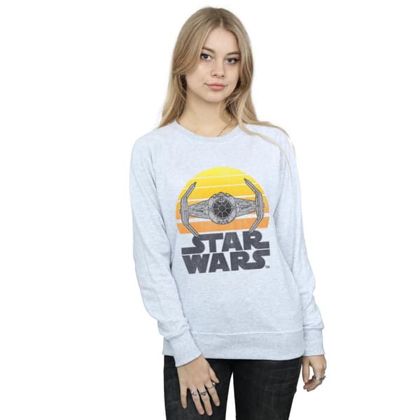Star Wars Womens/Ladies Sunset TIE Fighter Sweatshirt
