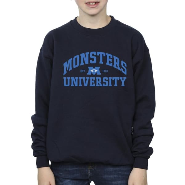 Disney Sweatshirt med Monsters University-logotyp för pojkar