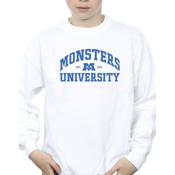 Disney Sweatshirt med Monsters University-logotyp för pojkar