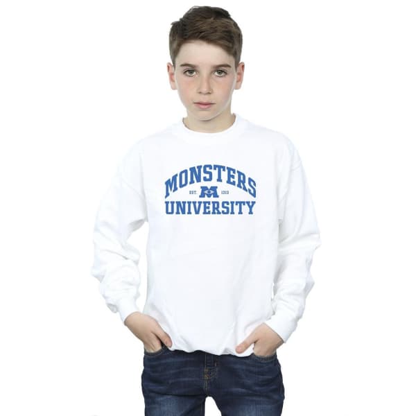 Disney Sweatshirt med Monsters University-logotyp för pojkar