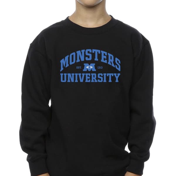 Disney Sweatshirt med Monsters University-logotyp för pojkar