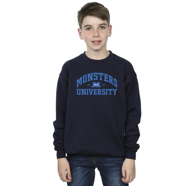 Disney Sweatshirt med Monsters University-logotyp för pojkar