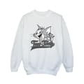 Miniatyrbillede 1 af 3: Tom And Jerry Girls Greyscale Square Sweatshirt