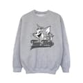 Miniatyrbillede 1 af 3: Tom And Jerry Girls Greyscale Square Sweatshirt