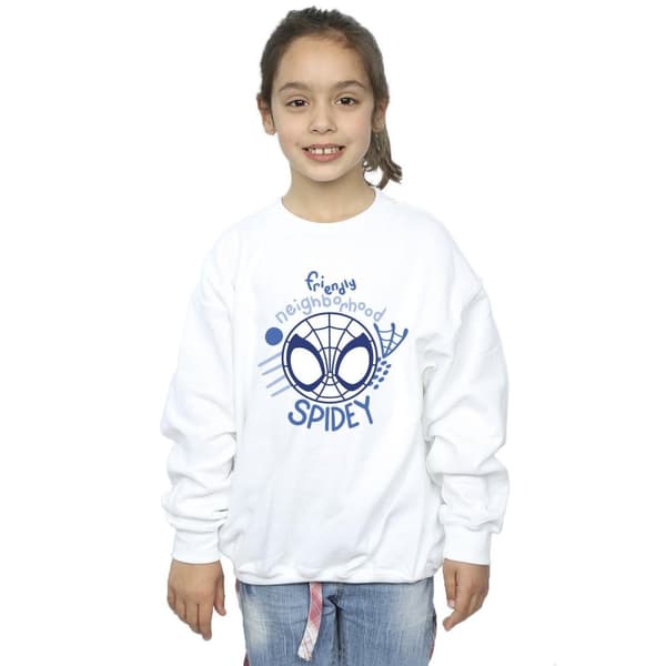 Marvel Girls Spidey And His Amazing Friends Neighbourhood Sweatshirt