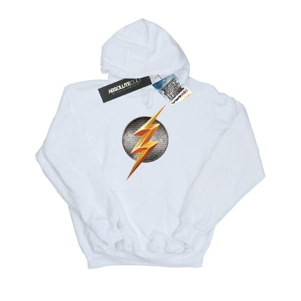 DC Comics Mens Justice League Movie Flash Emblem Hoodie