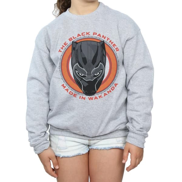 Marvel Black Panther Made in Wakanda Röd Sweatshirt för flickor