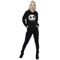 Miniatyrbild 4 av 5: Disney Nightmare Before Christmas Jack Skellington Face Hoodie - dam/dam