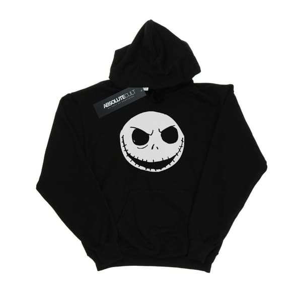 Disney Nightmare Before Christmas Jack Skellington Face Hoodie - dam/dam
