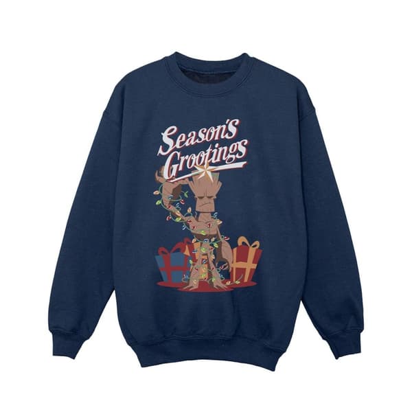 Marvel Girls Marvel Comics Groot Season´s Grootings Sweatshirt