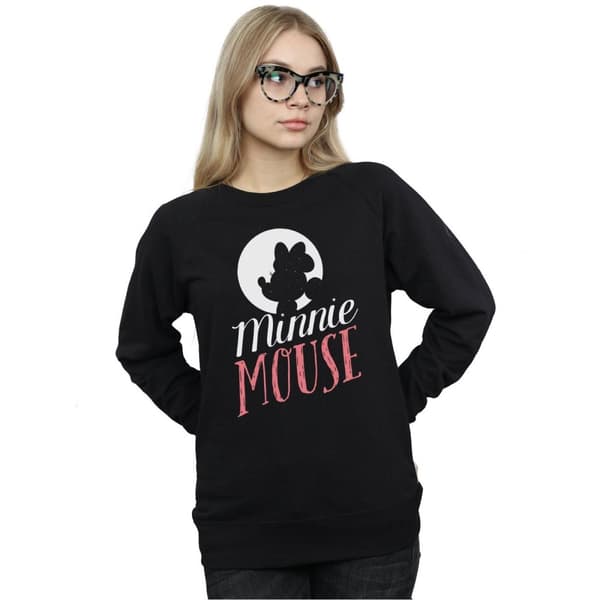 Disney Dam/Tjej Minnie Mouse Moon Silhouette Sweatshirt