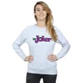 Miniatyrbild 2 av 5: DC Comics Dam/Tjej The Joker Text Logo Sweatshirt