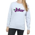 Miniatyrbild 3 av 5: DC Comics Dam/Tjej The Joker Text Logo Sweatshirt