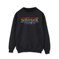 Miniatyrbilde 1 av 3: Netflix Mens Stranger Things Rainbow Dot Logo Sweatshirt