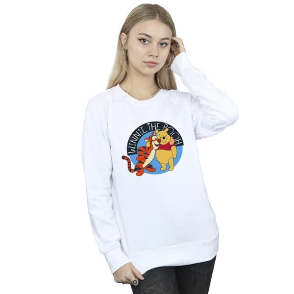 Disney Dam/kvinnor Winnie The Pooh With Tigger Sweatshirt