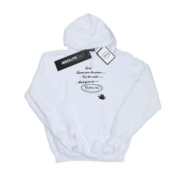 Disney Mens Aladdin Jasmine Goals Hoodie