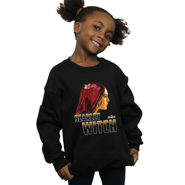 Marvel Sweatshirt med Scarlet Witch-karaktär för tjejer i Avengers Infinity War