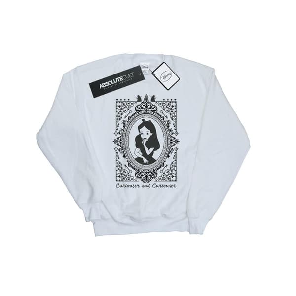 Disney Mens Alice In Wonderland Frame Sweatshirt