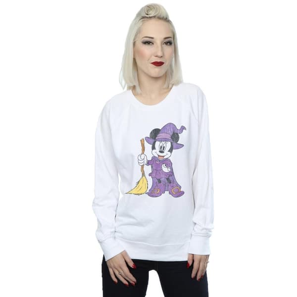 Disney Dam/Tjej Minnie Mouse Häxa Kostym Sweatshirt
