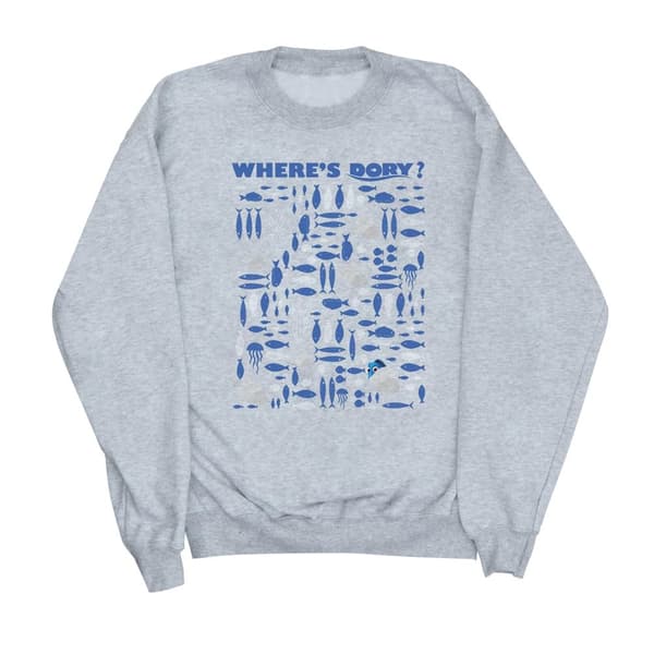 Disney Womens/Ladies Finding Dory Where´s Dory? Sweatshirt