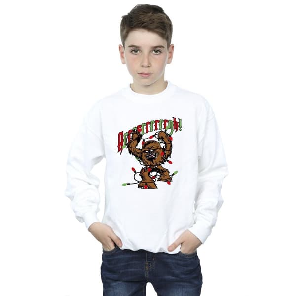 Star Wars Boys Episode IV: A New Hope Chewbacca Argh Lights Sweatshirt
