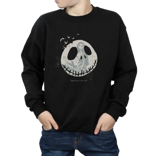 Disney Boys Nightmare Before Christmas Seriously Spooky Sweatshirt